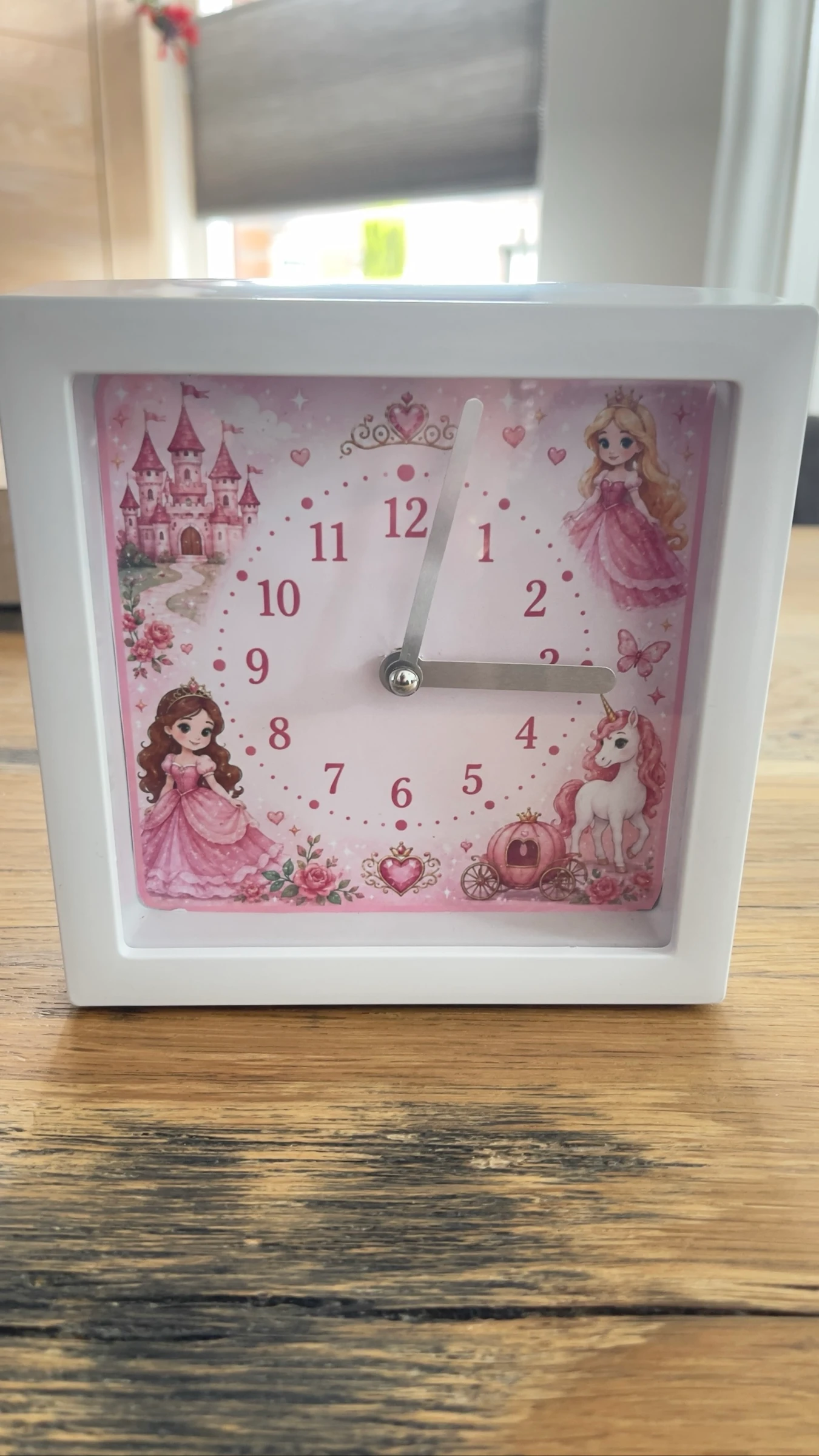 Schattig prinsessen klokje